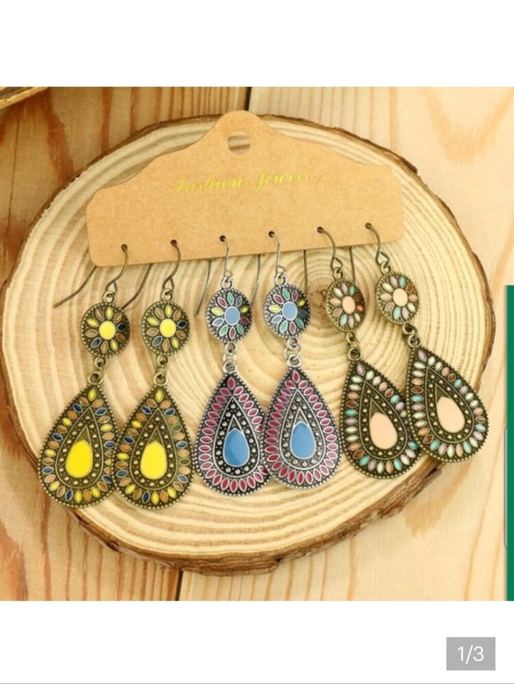 🆕 TEARDROP EARRING TRIO